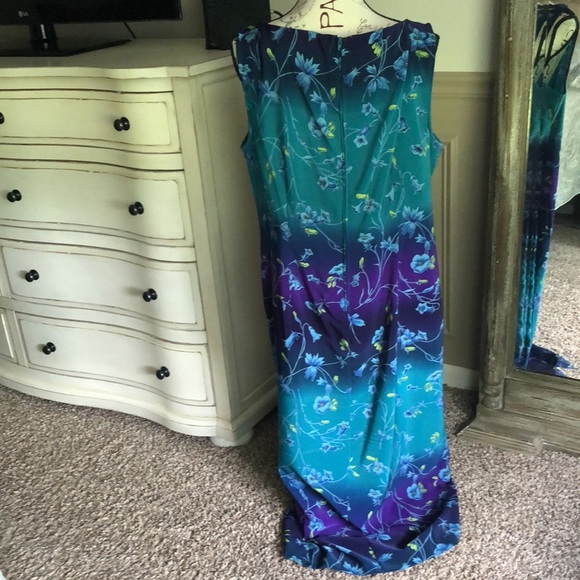 Sag Harbour maxi sleeveless floral dress - Picture 3 of 6